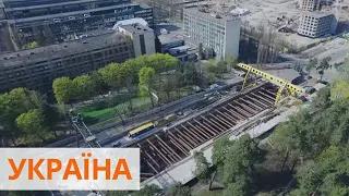 В Киеве строят метро на Виноградарь во время карантина