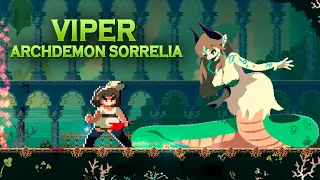 Momodora, Moonlit Farewell: Viper Archdemon Sorrelia Boss Fight