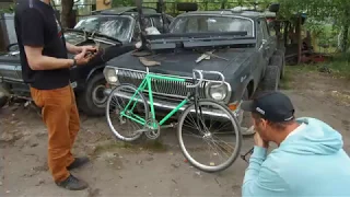 Велосипед ХВЗ Старт-Шоссе Москва-80 . Реставрация и кастомизация