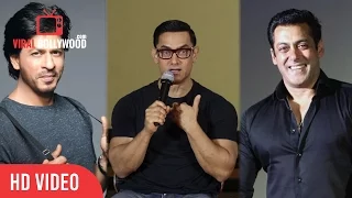 Salman khan And shahrukh Khan Are Bigger Star than Me - Aamir Khan