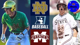 #10 Notre Dame vs #7 Mississippi State (AMAZING!) | Supers Game 1 | 2021 College Baseball Highlights