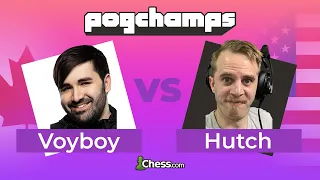 WILD Time Scrabble in @Voyboy vs @hutch FINALS SHOWDOWN! | Chess.com PogChamps