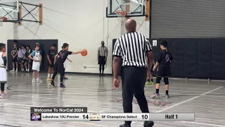 Lakeshow 10U Premier vs SF Champions 2024 Welcome to NorCal Tournament - May 4th