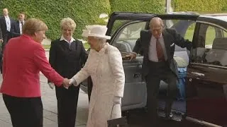 The Queen begins fifth State visit to Germany