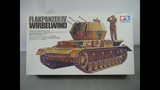 Inbox Review of the 1/35 Scale Flakpanzer IV Wirbelwind from Tamiya V2.0