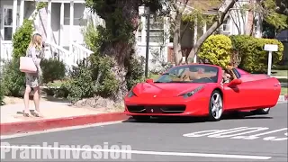 •Kissing Prank•Ferrari•Extreme•😍•