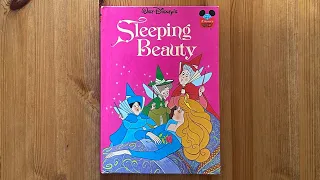 Ash reads Walt Disney’s Sleeping Beauty