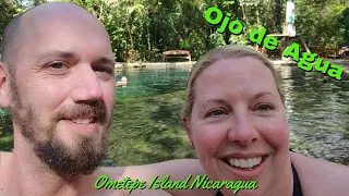 OJO de AGUA Ometepe Island NICARAGUA | Volcanic fed SWIMMING HOLE on Ometepe Island Nicaragua