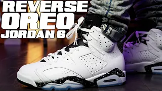 Air Jordan 6 Reverse Oreo Review and On Foot