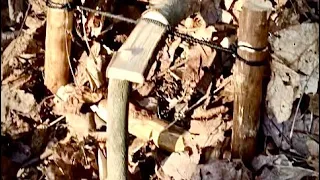 Primitive Trapping-Deadly Effective - Spanish Windlass & Promontory Peg Kill-Trap