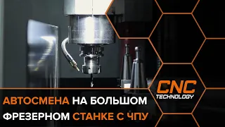 Автосмена инструмента на станке по металлу Cutter MSK