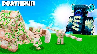 ULTRA WARDEN vs ALL IRON GOLEM Bosses - DEATHRUN! | Minecraft Mob Battle