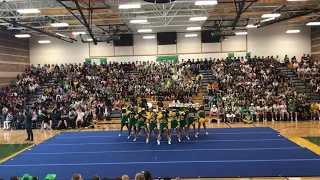 RHS cheer Welcome back assembly 2019