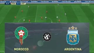 FIFA 23 - Argentina vs. Morocco - World Cup 2022 Final Match | Pc™