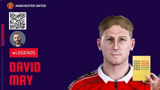 David May @TiagoDiasPES (Man Utd, Blackburn Rovers) Face + Stats | PES 2021