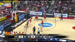 EuroBasket 2015 Spain - Serbia 70-80