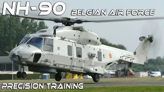 4K UHD  NH90  Eurocopter  Precision Training  Belgian Air Force Koksijde