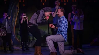 Best Proposal Ever!  On stage!
