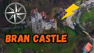 Van Life in Romania at Dracula's Castle (Will We meet Vampires?) #Vampires #brancastle #fyp #viral