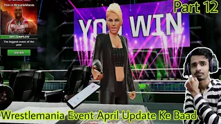 This Is Wrestlemania Event With 4 Star Alexa Bliss | WWE Mayhem | Gameplay | Hindi | Part 12 |