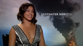 Guess Who Had Gina Rodriguez Fanning Out Filming 'Deepwater Horizon'