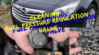 #Fuel #Pressure Regulation Valve #Cleaning #Opel Insignia 2.0 CDTI#