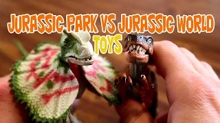 Jurassic Park Toys VS Jurassic World Toys!