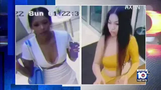 Deputies searching for two women being accused of stealing man's $25K Rolex in Fort Lauderdale bar