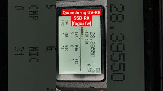 Quansheng UV-K5 SSB RX