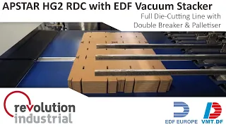 EDF Vacuum Stacker with Apstar HG2 RDC Line