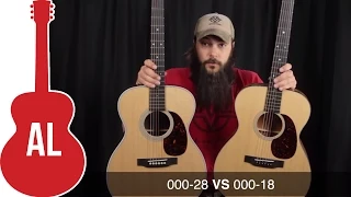 Martin 000-18 vs 000-28 - Tone Wood Comparison