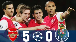 UCL 2009 • Arsenal Vs Porto FC 5-0 All Goals And Highlights • Champions League 2009/10