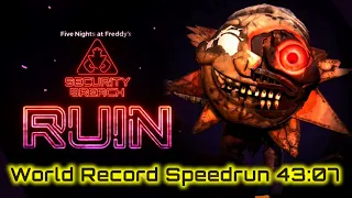 Security Breach Ruin World Record Speedrun 43:07