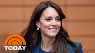 Kate Middleton seen in public for the first time in months