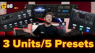 5 Fractal Presets, 3 Fractal Units - Axe-Fx III / FM9 / FM3 - Fractal Friday #5 with Cooper Carter