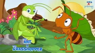 The Ant and The Grasshopper Story  || Grasshopper and the Ant- Moral Stories in Hindi For Children