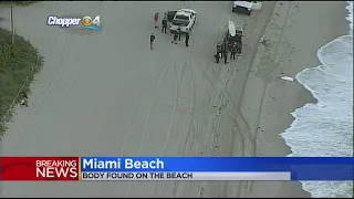 Dead Body Found On Miami Beach