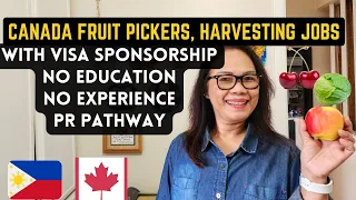 CANADA FRUIT PICKER AND HARVESTING JOBS WITH VISA SPONSORSHIP, NO EDUCATION, NO EXPEREINCE NEEDED