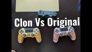 Diferencias de un mando DUALSHOCK 4 original y un Mando CLON