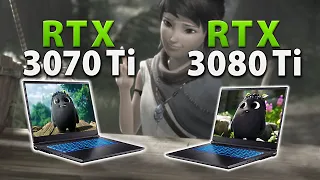 Laptop : RTX 3070 Ti vs RTX 3080 Ti // Test in 9 Games