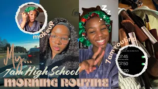 High School Winter Morning Routine | GRWM, Makeup, Jam Sesh, etc. || ROWSHAYE