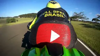 Trackday com a Ninja 400 Autódromo Capuava SP Brasil, tentando baixar tempo!