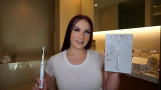 FOSOO APEX Sonic Electric Toothbrush Review | Ruby Red