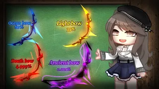 ✨Ancient bow🖤 || meme || Gacha club || 가챠클럽 {Original?}