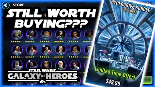 Have Lightspeed Bundles Made the Hyperdrive Bundle Obsolete in Star Wars Galaxy of Heroes?