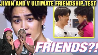 Jimin and V Ultimate Friendship TEST!! | Run BTS 2020 EP.127 REACTION