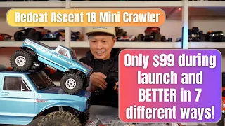 Redcat Ascent 18 Review - LCG mini crawler tested, compared to Traxxas TRX4m