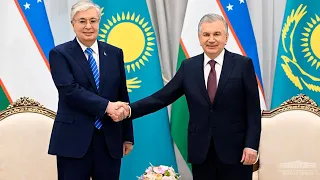 Касым-Жомарт Токаев прибыл с визитом в Узбекистан
