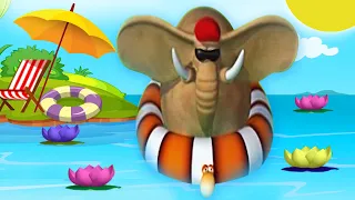 Gazoon | Elephant Goes On A Holiday | Jungle Book Diaries | Funny Animal Cartoon For Kids