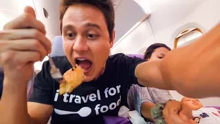 Emirates Airline FOOD REVIEW - Bangkok to Dubai  to Munich | Layover at Dubai International Airport